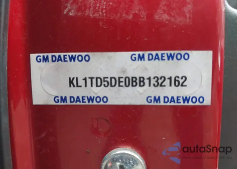 2011 Chevrolet Aveo 1Lt из США, поврежденный, VIN KL1TD5DE0BB132162